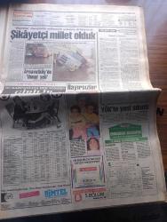 Milliyet Gazetesi - Turkish Newspaper - 3 Mart 1991 - siyasetteki iyi işaretler yazan Altan Öymen Başmakale - Semra Özal günü - ANAP'ta düğümü il başkanlığı seçimi çözecek - Bedrettin Dalan hakimiyet Özal ailesinin elinde dedi - Turgut Özal ABD'nin göz bebeği - Güney Irak'ta Saddam'a İsyan havası - Lice'de PKK ateş açtı 1 bekçi şehit - eczacılar ile Doktorlar karşı karşıya - Özgür Basra Cumhuriyeti - Milliyet fikir fırtınası - Sakıp Sabancı - Efe Özal borsa şirketi satın aldı - Kırcaali'de Türkçe sıkıntısı - Kürtçe yasasına komisyonda engel - Cumhurbaşkanı Turgut Özal Kürtler kültürel haklara sahip olacak dedi - zor ölüm 2 başrolde Bruce Willis Şişli site sinemasında - Bülent Ersoy Nil Ünal ve İbrahim Tatlıses Taksim büyük maksim'de - TDKP operasyonu tamam - kolombiya'da gerillalar silah bıraktı - Profilo - Turhan Selçuk karikatür - Halkın Emek Partisinde kriz - Körfez savaşı yazan E. Amiral Yılmaz Usluer Yazı Dizisi - Yıldırım Akbulut kongre'ye katılmıyor - Barış Manço 7'den dalya