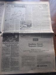 Milliyet Gazetesi - Turkish Newspaper - 3 Mart 1991 - siyasetteki iyi işaretler yazan Altan Öymen Başmakale - Semra Özal günü - ANAP'ta düğümü il başkanlığı seçimi çözecek - Bedrettin Dalan hakimiyet Özal ailesinin elinde dedi - Turgut Özal ABD'nin göz bebeği - Güney Irak'ta Saddam'a İsyan havası - Lice'de PKK ateş açtı 1 bekçi şehit - eczacılar ile Doktorlar karşı karşıya - Özgür Basra Cumhuriyeti - Milliyet fikir fırtınası - Sakıp Sabancı - Efe Özal borsa şirketi satın aldı - Kırcaali'de Türkçe sıkıntısı - Kürtçe yasasına komisyonda engel - Cumhurbaşkanı Turgut Özal Kürtler kültürel haklara sahip olacak dedi - zor ölüm 2 başrolde Bruce Willis Şişli site sinemasında - Bülent Ersoy Nil Ünal ve İbrahim Tatlıses Taksim büyük maksim'de - TDKP operasyonu tamam - kolombiya'da gerillalar silah bıraktı - Profilo - Turhan Selçuk karikatür - Halkın Emek Partisinde kriz - Körfez savaşı yazan E. Amiral Yılmaz Usluer Yazı Dizisi - Yıldırım Akbulut kongre'ye katılmıyor - Barış Manço 7'den dalya