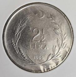 2 1/2 LİRA 1966