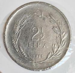 2 1/2 LİRA 1975