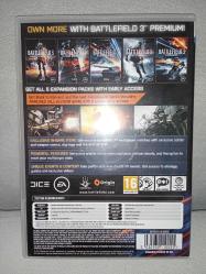 BOŞ Pc oyun kutusu Battlefield 3 premium. Orijinal. Key mevcut fakat kullanıldı mı bilmiyorum. Cd YOK. Kutu, cover temiz ve sağlam