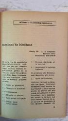 MİMAR SİNAN DERGİSİ - 1986 — SAYI: 62  MİMAR SİNAN - NAKİ CEVAD AKKERMAN - CAVİT YENİCİOĞLU - REŞAD UMUR - CEVAD MEMDUH ALTAR - ABDURRAHMAN ERGİNSOY - SELİM AMADO - SAMİ DAY - KEMAL TÜREN - RAŞİT TEMEL - NEZİH RONA - HALİL İBRAHİM GÖKTÜRK - REŞAT ATABEK  P.S. BÜYÜK ÜSTAD MESAJI - MİMAR SİNAN MUH. L.'SININ YİRMİ YILLIK ÇALIŞMALARI - HOCAMIZIN ARDINDAN - TÜRK MASONLUĞUNUN TOPLUMUMUZDAKİ BUGÜNKÜ YERİ, ÖNEMİ, BAŞLICA SORUNLARI, GELECEĞE YÖNELİK ÖDEVLERİ KONUSUNDA DÜŞÜNCELER - TÜRK MASONLUĞUNUN KISA TARİHÇESİ, DÜNYA MASONLUĞUNDAKİ YERİ, TEMEL İLKELERİ AÇISINDAN BAZI ÖNEMLİ B. LOCALAR İLE KARŞILAŞTIRILMASI - HİNDİSTAN'DA MASONLUK - 73 NUMARALI «NUR» LOCASI - KUR'ÂNI KERİM'DE KİTAB-1 MUKADDES'TE «KUTSAL SAYILAR» - İSLÂM DÜNYASINDA SUÇLANAN MASONLUK VE ÖTESİNDEKİ GERÇEKLER - MASONLUKTA DİSİPLİN VE HÜRRİYET - GELECEK İÇİN TASARILAR - TOLERANS MI? HOŞGÖRÜ MÜ? - AYAK SEMBOLİZMİ - LOCALARIMIZDAN HABERLER - ARAMIZDAN AYRILANLAR  -  TAM TAKIM EKSİKSİZ 100 SAYFA