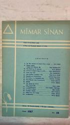 MİMAR SİNAN DERGİSİ - 1987 — SAYI: 64  MİMAR SİNAN - ZİYA UMUR - MİŞEL MARGULIES - SAHİR ERMAN - ZİYA FICICIOĞLU - ÖMER FARUK KURT - MEHMET FUAT AKEV - CUMHUR FERMAN - DAVUT BERKER - AHMET AKKAN - NEZİH RONA - HALİL İBRAHİM GÖKTÜRK - MÜNİR BERİK  MİMAR SİNAN LOCASININ ÇALIŞMALARI HAKKINDA - BÜYÜK LOCALAR, LOCALAR, MASONLAR (11) SAYISAL BİR ARAŞTIRMANIN DÜŞÜNDÜRDÜKLERİ - TEKRİSİN ANLAMI - 2076 SAYILI QUATUOR CORONATI LOCASI MASONİK ARAŞTIRMADA ÖNCÜ LOCA - KENDİNİ BİL - KENDİNİ PROBLEM YAPAN VARLIK İNSAN - MASONLUKTA İNTİZAM - İNSAN DAVRANIŞLARINDA «ÖLÇÜNÜN VE ÖLÇÜLÜ OLABİLMENİN GEREĞİ» - MASONLUK VE ÖZGÜR DÜŞÜNCE - RİTÜELLER VE MASONİK TEFEKKÜR - AÇISINDAN E.U.M. VE RUHUN ÖLÜMSÜZLÜĞÜ DOĞMA MIDIR? - AHLAK VE TEKNOLOJİ DÜNYASI - GEÇMİŞTEN BİR ANİ - ÇOK YÖNLÜ BİR MASONUN PORTRESİ - OLAYLARIN İÇİNDEN - LOCALARDAN HABERLER - ARAMIZDAN AYRILANLAR  -  TAM TAKIM EKSİKSİZ 100 SAYFA