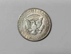 1967 YILI AMERİKA BİRLEŞİK DEVLETLERİ GÜMÜŞ 1/2 (YARIM) DOLAR ÇİL KONDİSYONDA