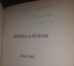 SİNEMA VE KURAM / İMZALI