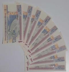 1 YTL  1000 ile 9000 Rakam  sonu biten 9 Adet 1 YTL  SET