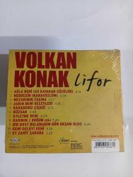 Volkan konak lifor  albümü   acılmamış ambalajında sıfır  koleksiyon klasik cd müzik YILMAZ VİDEO