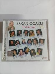 Erkan ocaklı türküleriyle karışık  albümü   acılmamış ambalajında sıfır  koleksiyon klasik cd müzik YILMAZ VİDEO