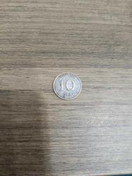 Gümüş İSVEÇ 10 ÖRE 1938 1,44 gr. Kapamasinda