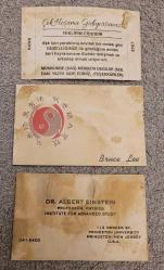 LOT.18 » 3'LÜ KARTVİZİT LOTU.