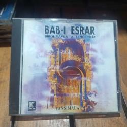 YANSIMALAR - BAB-I ESRAR - CD - BİROL YAYLA VE A. ŞENOL FİLİZ