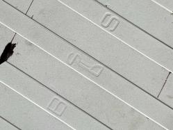 YALDIZLI HAT YAZILI SERAMİK KARO 1