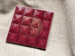 YALDIZLI HAT YAZILI SERAMİK KARO 5