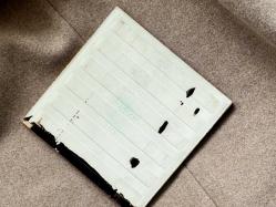 YALDIZLI HAT YAZILI SERAMİK KARO 7