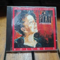 EDITH PIAF / 25 ANNIVERSAIRE VOLUME 1 / CD
