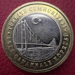 1915 Çanakkale Köprüsü 1 Lira 2022