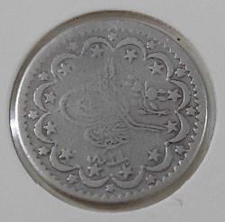 1255-21 GÜMÜŞ 5 KURUŞ SULTAN ABDÜLMECİD DÖNEMİ ORİJİNAL ÇOK ÇOK TEMİZ 2LLL1H ÇOK NADİRDİR