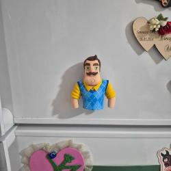 Hello Neighbor Büst Magnet – El Yapımı