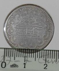 1327-7 GÜMÜŞ 5 KURUŞ SULTAN REŞAT DÖNEMİ ORİJİNAL V2CCC3 NADİRDİR