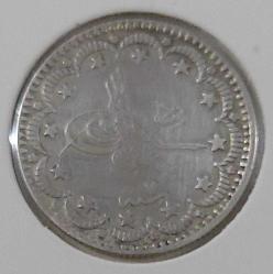 1327-7 GÜMÜŞ 5 KURUŞ SULTAN REŞAT DÖNEMİ ORİJİNAL V2CCC3 NADİRDİR