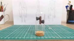 Siren Head Kafası Fanus İçinde – El Yapımı