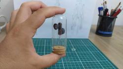 Siren Head Kafası Fanus İçinde – El Yapımı