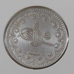 1327-6 GÜMÜŞ 5 KURUŞ SULTAN REŞAT DÖNEMİ ORİJİNAL ÇİLALTI M3RRR2 NADİRDİR