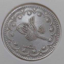 1327-6 GÜMÜŞ 5 KURUŞ SULTAN REŞAT DÖNEMİ ORİJİNAL ÇİLALTI M3RRR2 NADİRDİR