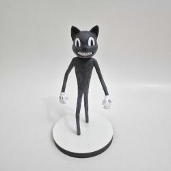 Cartoon Cat Figür – El Yapımı