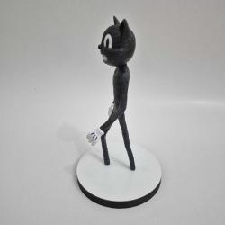 Cartoon Cat Figür – El Yapımı