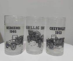 Cadillac 1907 - Chevrolet 1913 - Mercedes 1903 Bardak Seti