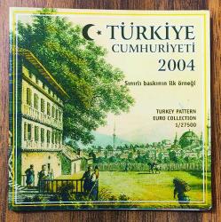 LOT.7 » Türkiye Cumhuriyeti 2004 Türk Euro Hatıra Para Seti