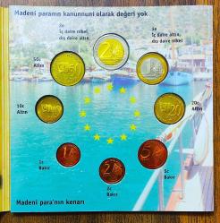 Türkiye Cumhuriyeti 2004 Türk Euro Hatıra Para Seti