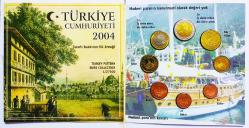 Türkiye Cumhuriyeti 2004 Türk Euro Hatıra Para Seti