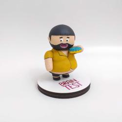 Brain Test Bubba - Şakir Dayı Figür – El Yapımı