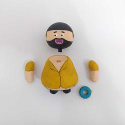 Brain Test Bubba - Şakir Dayı Figür – El Yapımı