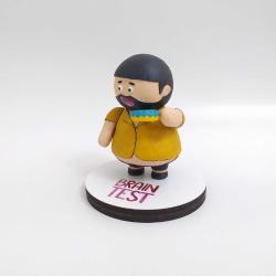 Brain Test Bubba - Şakir Dayı Figür – El Yapımı