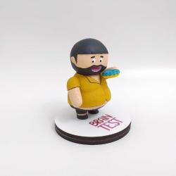 Brain Test Bubba - Şakir Dayı Figür – El Yapımı