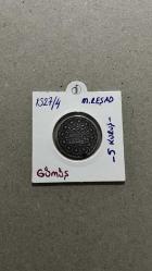 1327/4 V.Mehmet Reşat 5 Kuruş Gümüş