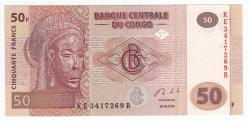 Kongo 2013 Yılı 50 Frank ÇİL