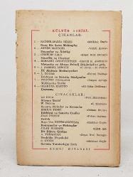 Çayname - İlk Baskı