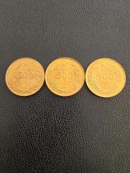 1990 Yılı 500 Lira Çil 3 adet
