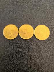 1990 Yılı 500 Lira Çil 3 adet