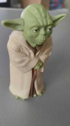 YODA STAR WARS 2009 YILI MC DONALDS FORTUNA TELLER 3D FİGÜR  KULLANILMIŞ