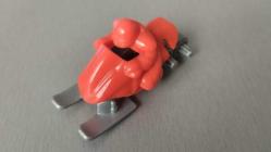 KINDER SUPRISE  2007 YILI MC DONALDS KAR MOTOSİKLETİ SÜRTMELİ  KULLANILMIŞ