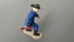 BALTALI İTFAİYECİ FİGÜRÜ  DİORAMALAR İÇİN  KULLANILMIŞ