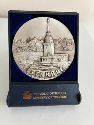İstanbul Kız kulesi madalyon