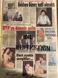 HAFTA SONU DERGİ - GAZETESİ DOĞUM GÜNÜ HEDİYESİ (TURKİSH -MAGAZINE - NEWSPAPER) - TAM TAKIM 8 SAYFADIR - 30 ARALIK 1988 - Sayı:53 -Nazan Şoray-Turan Çevik-Suna Tanaltay-Süha Öz-Esma Çevik-Mehmet Saruhan-Sevim Saruhan-Sevim Egesoy-Nevzat Okçugil-Ahu Tuğba-Osman Soyer-Güngör Bayrak-Tarık Murat Berichi-Tugay Toksöz-Tarık Tarcan-Sezer Güvenirgil-Bülent Ersoy-Nil Burak-Sibel Can-Zeki Müren-Ahmet Özhan-Şenet Şen-Ajda Pekkan-Hülya Avşar-Aydan Şener-Emel Sayın-Gökhan Güney-Kemal İşler-Leyla Somer-Bahar Öztan-perihan Sözen-Zafir Seba-Süleyman Demirel-Feridun Küçükel-Suna Uçkarışoğlu-Nilüfer-Yeliz-Ateş Sunal-Gündüz Tezmen-Ali Akkaş-Ekrem Öktem-Mehmet Ergin-Ateş Sunal-Ziya Kurnaz-Hulusi Yağcıoğlu-elele dergisi-Neslihan Yargıcı-Hüseyin Peyda-Hüseyin Kutman-Küçük Ceylan Büyümeye Can Atıyor-Nevin Gür-Hüseyin Kutman-Nilgün Esinli-Yılmaz Güney-Leman Sam-Erkan Özerman-Pembe Mutlu-Orhan Boran-Sermet Erkin-Ferdi Özbeğen-yasemin Kutsi-Sacit Aslan-Belkıs Akkale-İzzet Altınmeşe-Ayşe Egesoy-Doğan Kasaroğlu-A