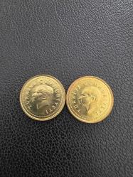 1999 Yılı İnce 5000 Lira Pirinç - Çil 2 adet