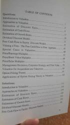 STUDY GUIDE for DAMODARAN on VALUTION Security Analysis for Investment and Corporate Finance .. (first e - 1994) .. [Paperback] .. with Answer Key